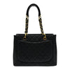 シャネル CHANEL GSTチェーントートバッグ A50995 19番台 ブラック ゴールド金具 キャビアスキン レディース トートバッグ