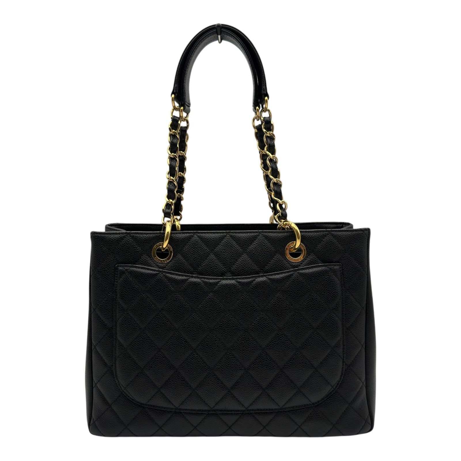 シャネル CHANEL GSTチェーントートバッグ A50995 19番台 ブラック