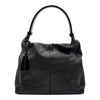 シャネル CHANEL ココマーク ハンドバッグ 5番台 ブラック/ラッカー ゴールド金具 カーフスキン レディース ハンドバッグ