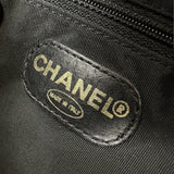 シャネル CHANEL ココマーク ハンドバッグ 5番台 ブラック/ラッカー ゴールド金具 カーフスキン レディース ハンドバッグ