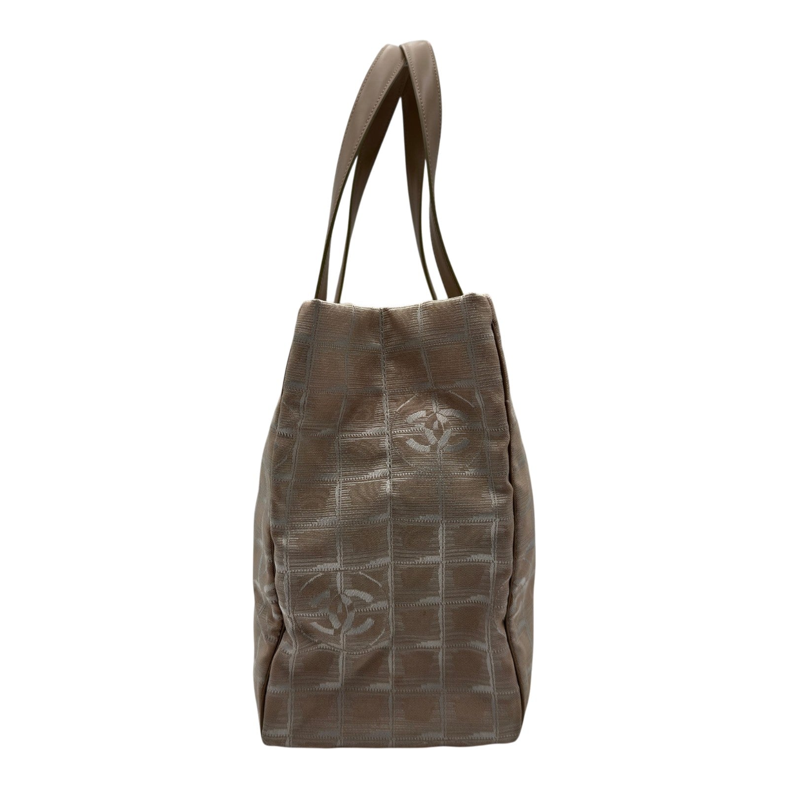 シャネル CHANEL ニュートラベルライントートMM A15991 8番台 ベージュ