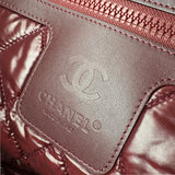 シャネル CHANEL コココクーントートMM A48611 23番台 ブラック ナイロン レディース トートバッグ
