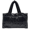 シャネル CHANEL コココクーントートMM A48611 23番台 ブラック ナイロン レディース トートバッグ