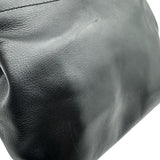シャネル CHANEL ターンロックトートバッグ 7番台 ブラック ゴールド金具 カーフ レディース ハンドバッグ
