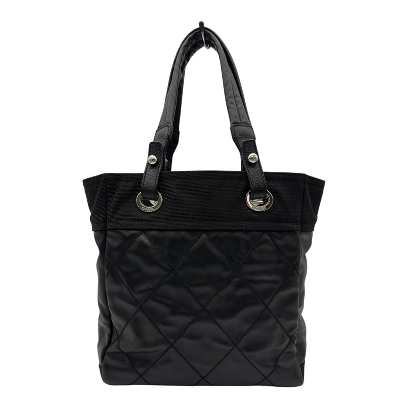 シャネル コーティングキャンバス パリビアリッツPM トート 11882490 シャネル CHANEL パリビアリッツトートPM A34208 12番台 ブラック