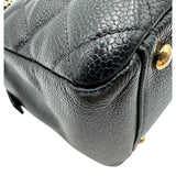 シャネル CHANEL PTTチェーンハンドバッグ A18004 9番台 ブラック ゴールド金具 キャビアスキン レディース ハンドバッグ