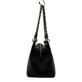 シャネル CHANEL PTTチェーンハンドバッグ A18004 9番台 ブラック ゴールド金具 キャビアスキン レディース ハンドバッグ