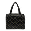 シャネル CHANEL ワイルドステッチ ハンドバッグ A14693 0番台 ブラック カーフスキン レディース ハンドバッグ