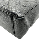 シャネル CHANEL PSTチェーントートバッグ A50994 15番台 ブラック ゴールド金具 キャビアスキン レディース トートバッグ