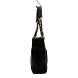 シャネル CHANEL PSTチェーントートバッグ A50994 15番台 ブラック ゴールド金具 キャビアスキン レディース トートバッグ