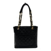 シャネル CHANEL PSTチェーントートバッグ A50994 15番台 ブラック ゴールド金具 キャビアスキン レディース トートバッグ