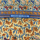 エルメス HERMES カレ90 CHASSE EN INDE オレンジ シルク レディース スカーフ