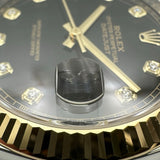 ロレックス ROLEX デイトジャスト41 126333G ブラック ゴールド/ステンレススチール 自動巻き メンズ 腕時計