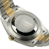 ロレックス ROLEX デイトジャスト41 126333G ブラック ゴールド/ステンレススチール 自動巻き メンズ 腕時計