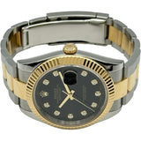 ロレックス ROLEX デイトジャスト41 126333G ブラック ゴールド/ステンレススチール 自動巻き メンズ 腕時計
