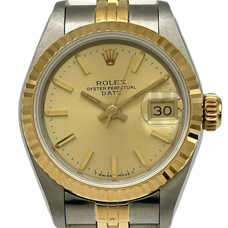 ロレックス ROLEX デイトジャスト 69173 シャンパンゴールド ゴールド