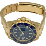 ロレックス ROLEX サブマリーナ 116618LB ブルー ゴールド 自動巻き メンズ 腕時計