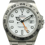 ロレックス ROLEX エクスプローラー2 226570 ホワイト ステンレススチール 自動巻き メンズ 腕時計