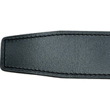 エルメス HERMES Hベルト C刻印 ブラック/ブルードプリュス ゴールド金具 トリヨン/ボックスカーフ レディース ベルト