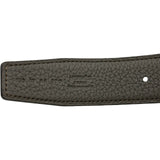エルメス HERMES Hベルト W刻印 エタン/ブラック シルバー金具 トゴ/ボックスカーフ レディース ベルト