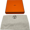 エルメス HERMES Hベルト W刻印 エタン/ブラック シルバー金具 トゴ/ボックスカーフ レディース ベルト