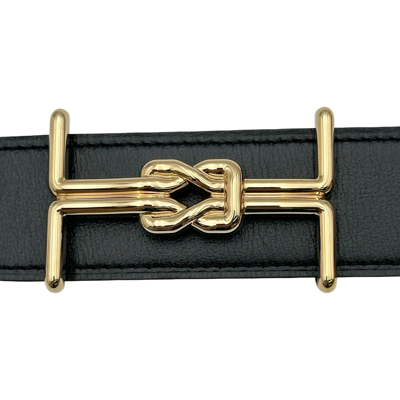 エルメス HERMES Hマリンベルト Y刻印 エタン ゴールド金具 ボックス