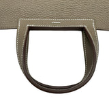 エルメス HERMES アルザン25 W刻印 エトゥープ シルバー金具 トリヨン レディース ショルダーバッグ