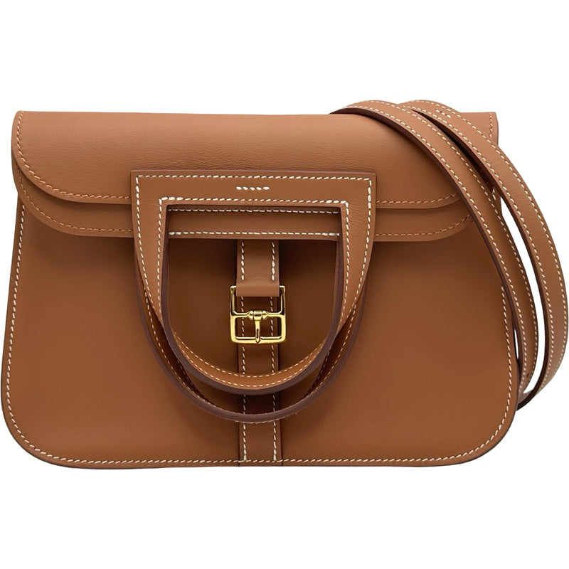 エルメス HERMES アルザン ミニ W刻印 ゴールド ゴールド金具 スイフト