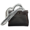 エルメス HERMES エールバッグジップPM K刻印 ブラウン/シルバー金具 トワル レディース ショルダーバッグ