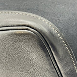 エルメス HERMES ガーデンパーティPM ブラック シルバー金具 トワル レディース トートバッグ