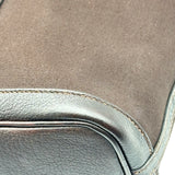 エルメス HERMES ガーデンファイルMM □H刻印 ダークブラウン シルバー金具 トワル ユニセックス トートバッグ
