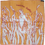 エルメス HERMES カレ45 J‘ATTENDS MON PRINCE シルク レディース スカーフ