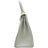 エルメス HERMES ケリー28 内縫い W刻印 ニューホワイト W刻印 レディース ショルダーバッグ
