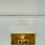 エルメス HERMES ケリーウォレット ロング D刻印 クレ ゴールド金具 エプソン レディース 長財布