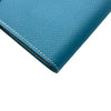 エルメス HERMES ケリーウォレット ロング ▢M刻印 ブルージーン ゴールド金具 エプソン レディース 長財布