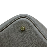 エルメス HERMES ピコタンロックMM Y刻印 エトゥープ/ゴールド金具 トリヨン レディース ハンドバッグ