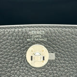 エルメス HERMES リンディ ミニ G刻印 ブラック シルバー金具 トリヨン レディース ショルダーバッグ