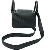 エルメス HERMES リンディ ミニ G刻印 ブラック シルバー金具 トリヨン レディース ショルダーバッグ