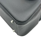 エルメス HERMES リンディ ミニ G刻印 ブラック シルバー金具 トリヨン レディース ショルダーバッグ