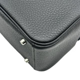 エルメス HERMES リンディ ミニ G刻印 ブラック シルバー金具 トリヨン レディース ショルダーバッグ