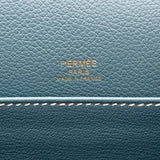 エルメス HERMES ロウリス ミニ B刻印 ブルージーン ゴールド金具 エバーカラー レディース ショルダーバッグ