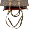 ルイ・ヴィトン LOUIS VUITTON オンザゴーGM M44576 ブラウン モノグラム ジャイアント・リバース レディース トートバッグ