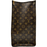ルイ・ヴィトン LOUIS VUITTON オンザゴーGM M44576 ブラウン モノグラム ジャイアント・リバース レディース トートバッグ