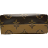 ルイ・ヴィトン LOUIS VUITTON オンザゴーGM M44576 ブラウン モノグラム ジャイアント・リバース レディース トートバッグ