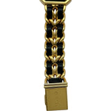 シャネル CHANEL プルミエール S H0001 ブラック ゴールドプレーテッド クオーツ レディース 腕時計