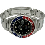 ロレックス ROLEX GMTマスター 16700 ブラック ステンレススチール 自動巻き メンズ 腕時計