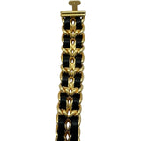シャネル CHANEL プルミエール L H0001 ブラック ゴールドプレーテッド クオーツ レディース 腕時計