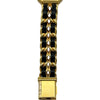 シャネル CHANEL プルミエール L H0001 ブラック ゴールドプレーテッド クオーツ レディース 腕時計
