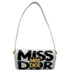 クリスチャン・ディオール Christian Dior ミスディオール ショルダー ホワイト レザー レディース ショルダーバッグ