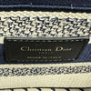 クリスチャン・ディオール Christian Dior レディディライトミディアム ネイビー キャンバス レディース ハンドバッグ